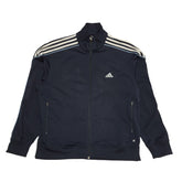 Adidas Navy Blue Long Sleeve Sports Track Jacket Top Men's UK L EU 54 H676
