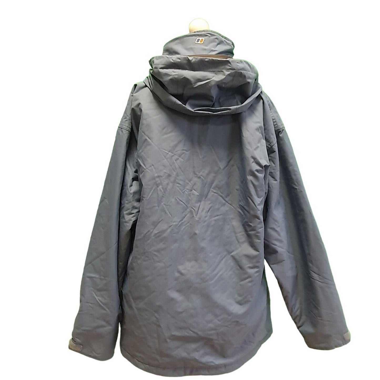 Berghaus Aqua Foil Blue Hooded Jacket Women's uk 16 eu 44 G914