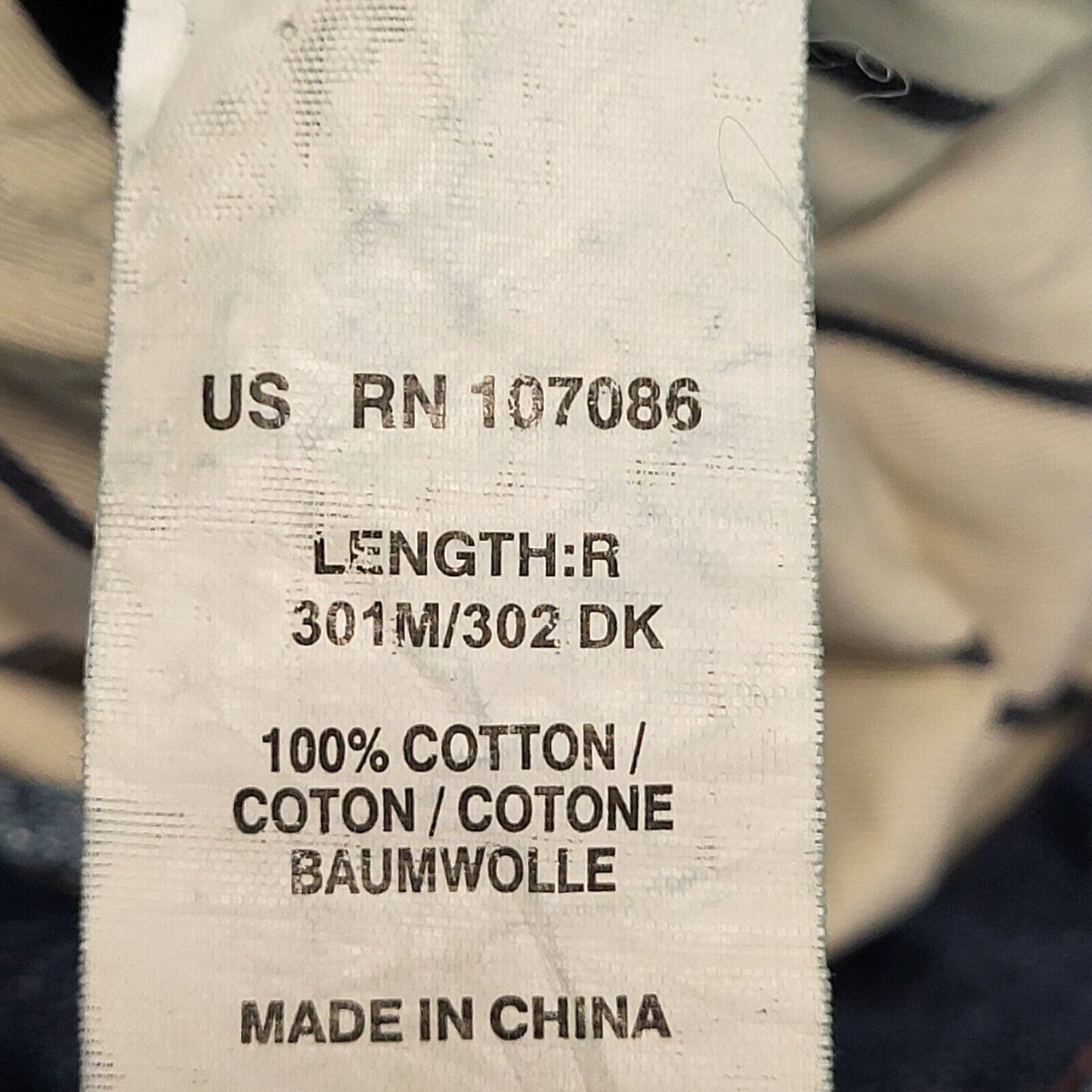 Paul Smith Faded Blue Slim Leg Distressed Denim Jeans Men's XL W36 L33 H197