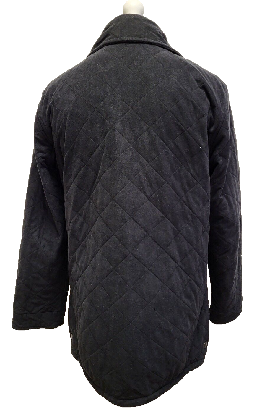Vintage Barbour D217 Classic Country Black Jacket Men's Uk S G749