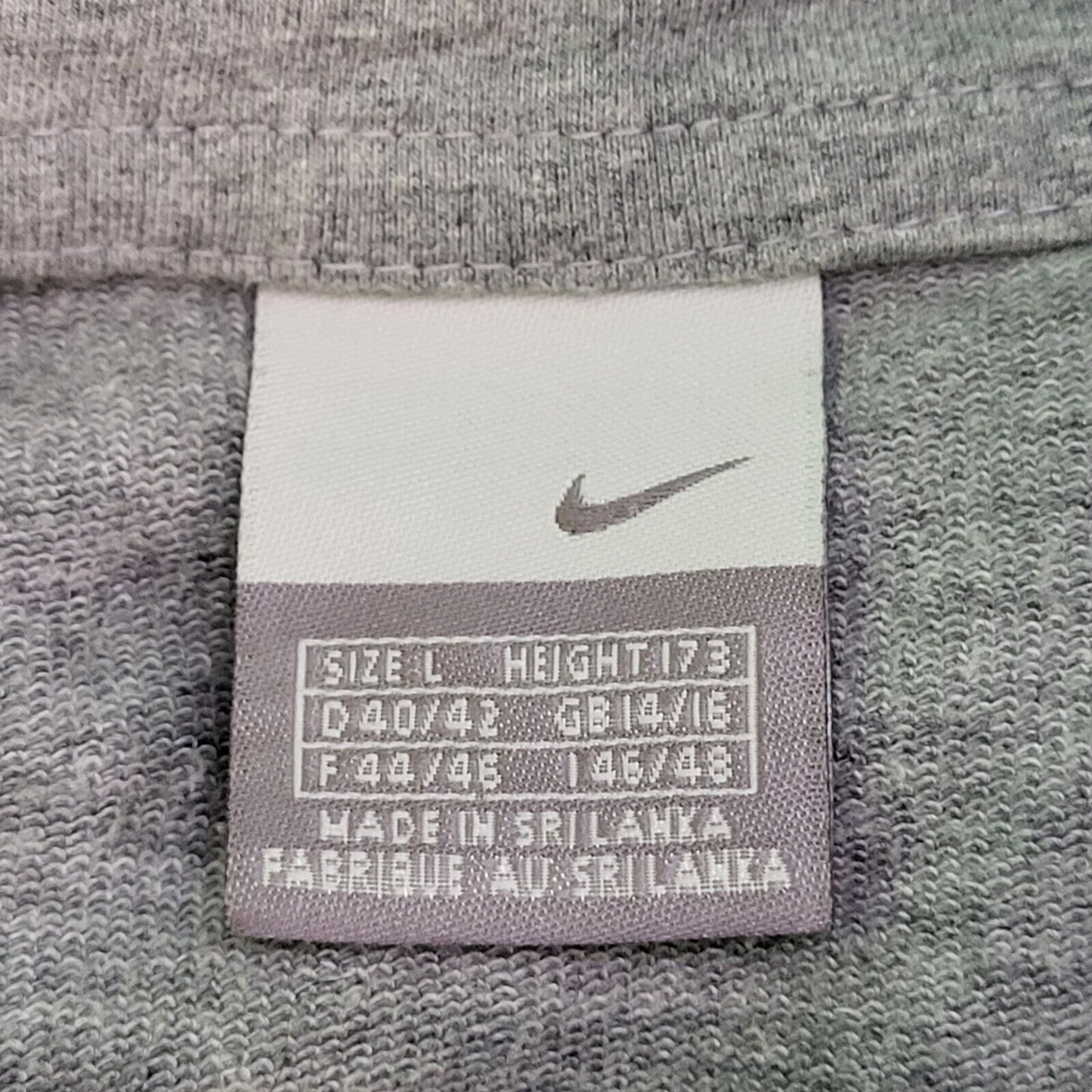 Nike Grey White Zipped Long Sleeve Sweatshirt Tracksuit Top uk Women's L 12 H751