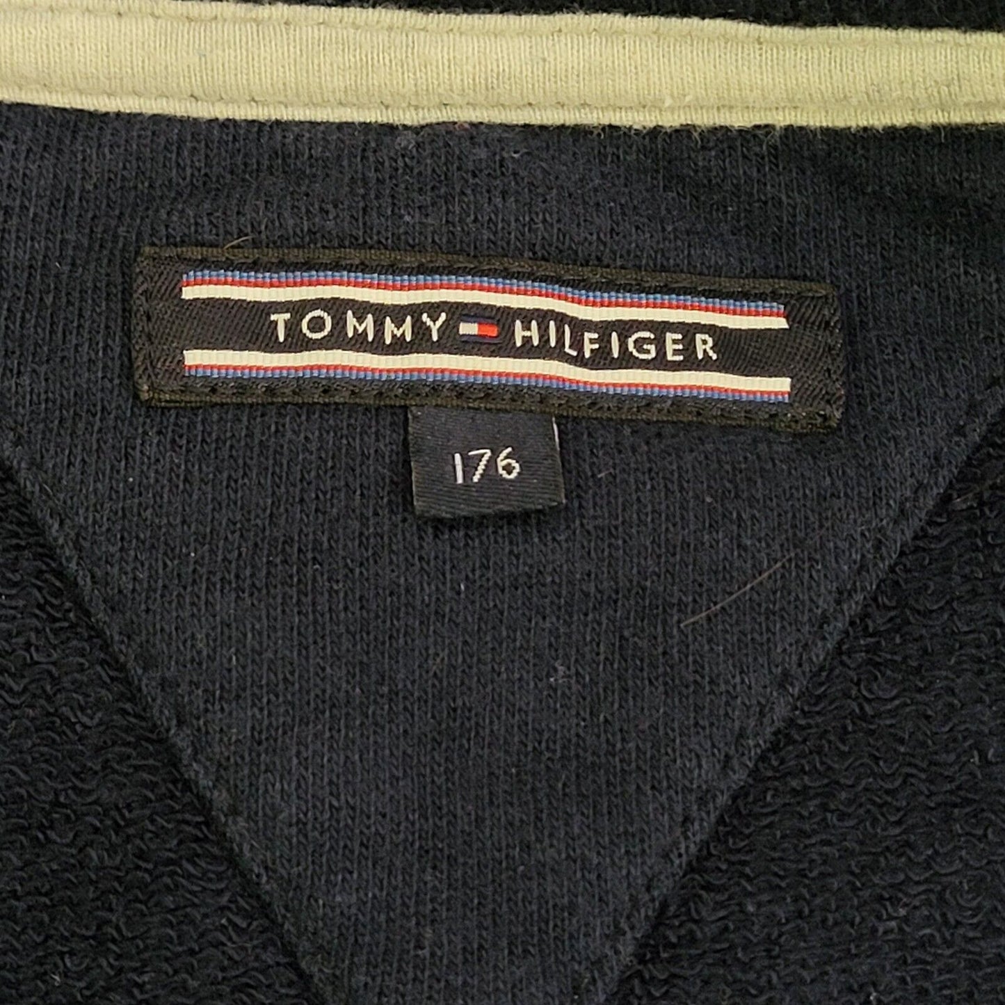 Tommy Hilfiger Blue Crew Neck Cotton sweatshirt UK Boy's 15-16 years 174 cm H737