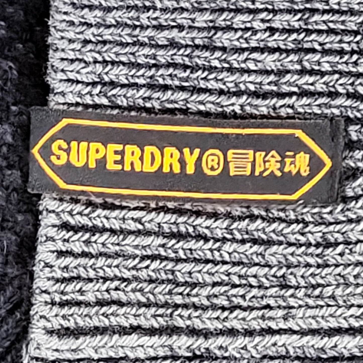 Superdry Grey Crew Neck Jumper Uk Men's Medium G499