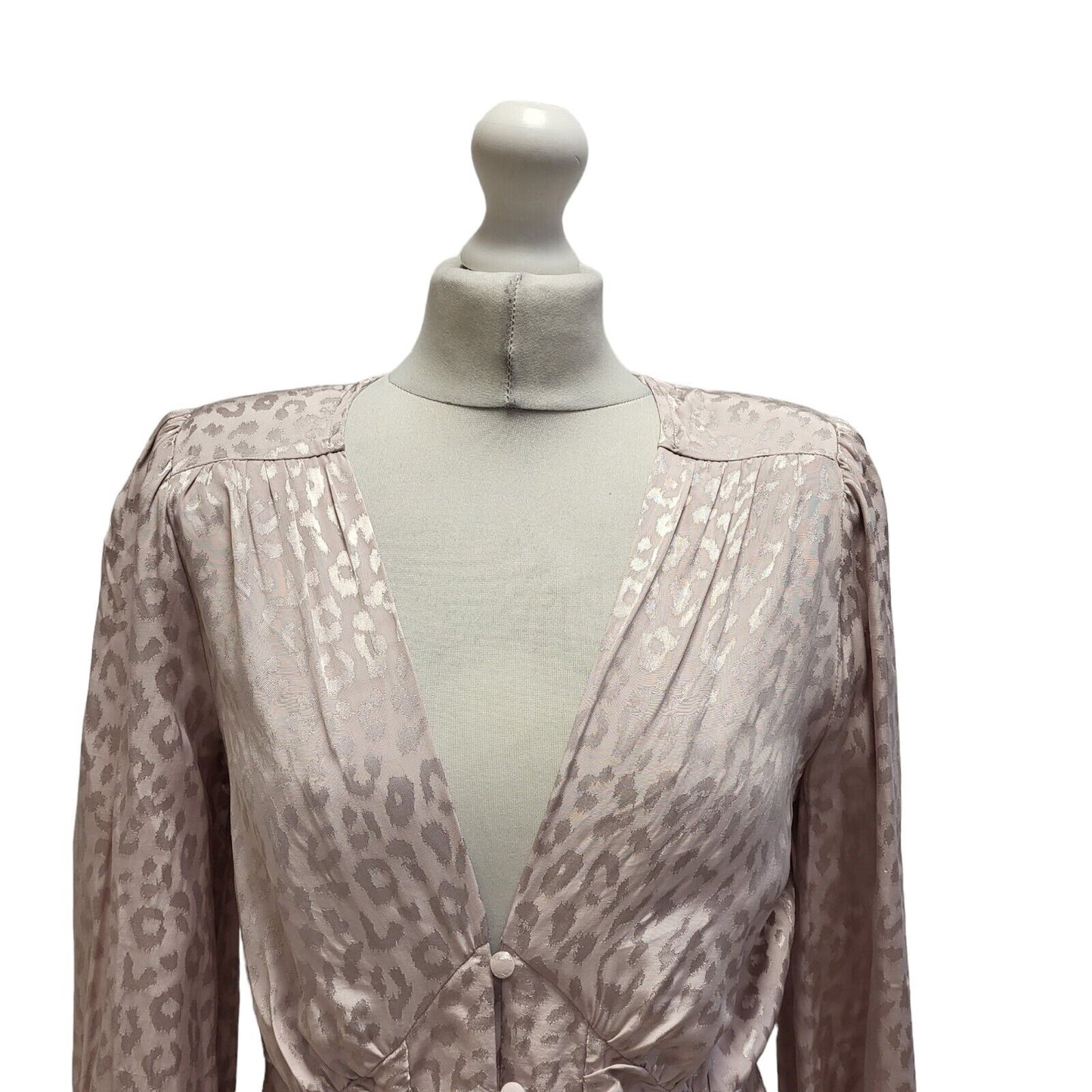 River Island Pink Dark Berlin Doll Evening Dress Women's UK 10 BNWT BB407