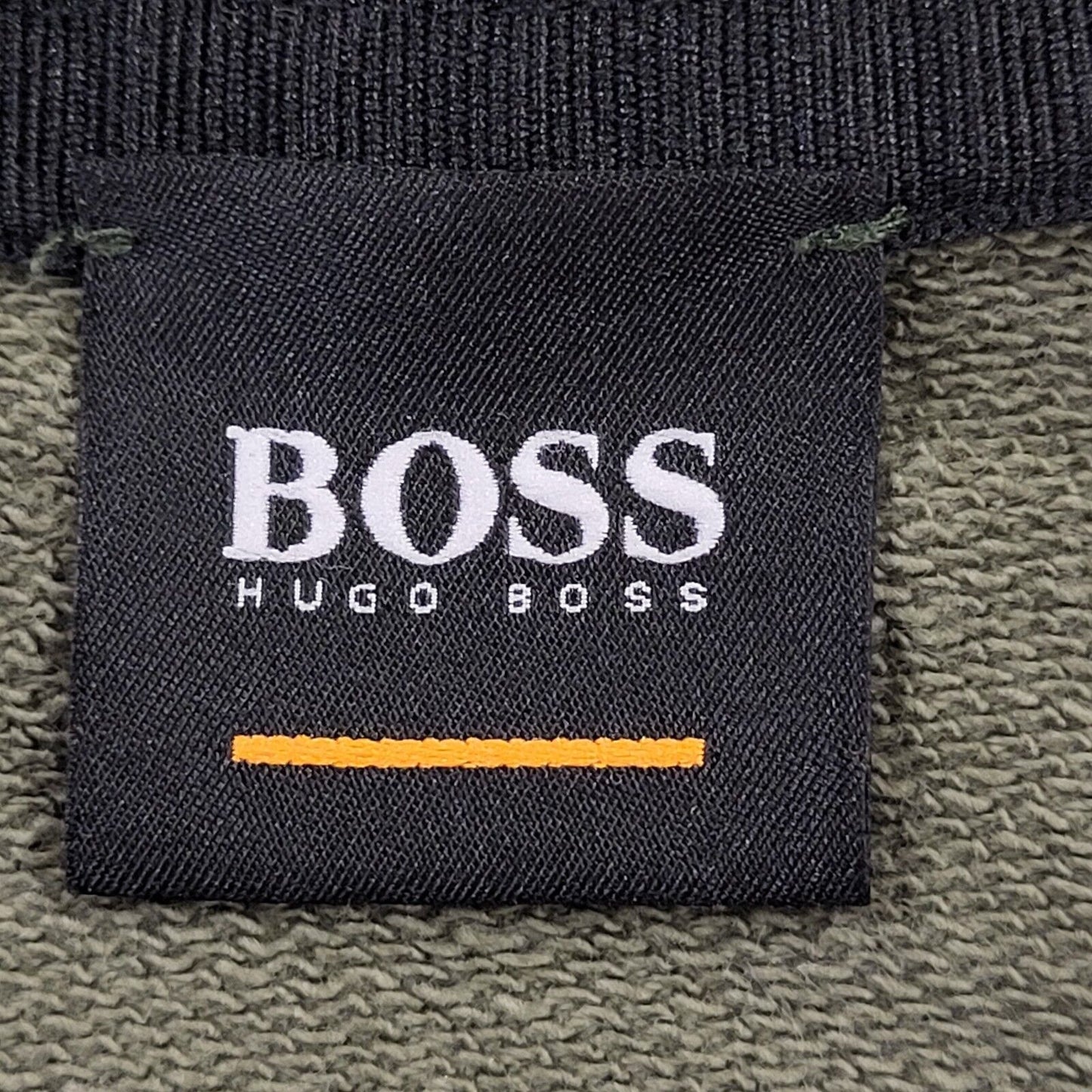 Hugo Boss Green Crew Neck Casual Sweatshirt Uk Men's Medium BB281