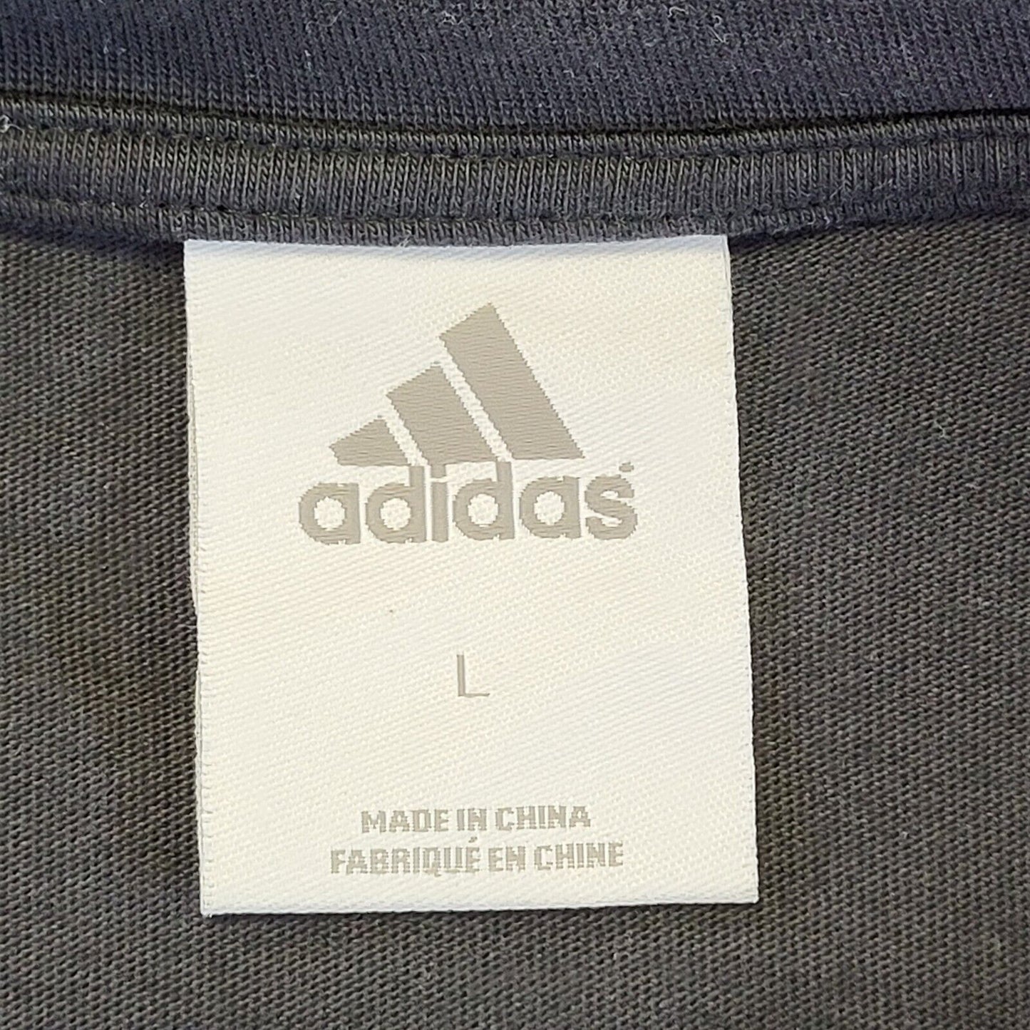 Adidas T-Shirt Short Sleeve Black Round Neck Top Mens Uk L EU 54 G349