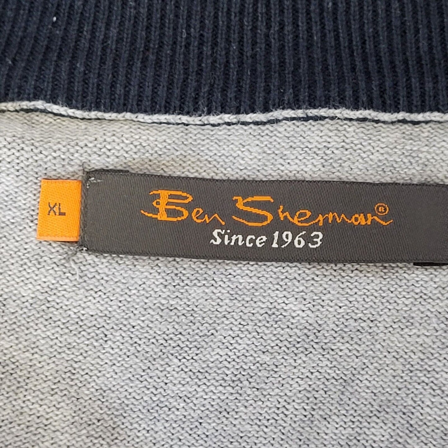 Hugo Boss Jumper High Neck Grey 1/4 Zip Mens UK XL EU 54 G138