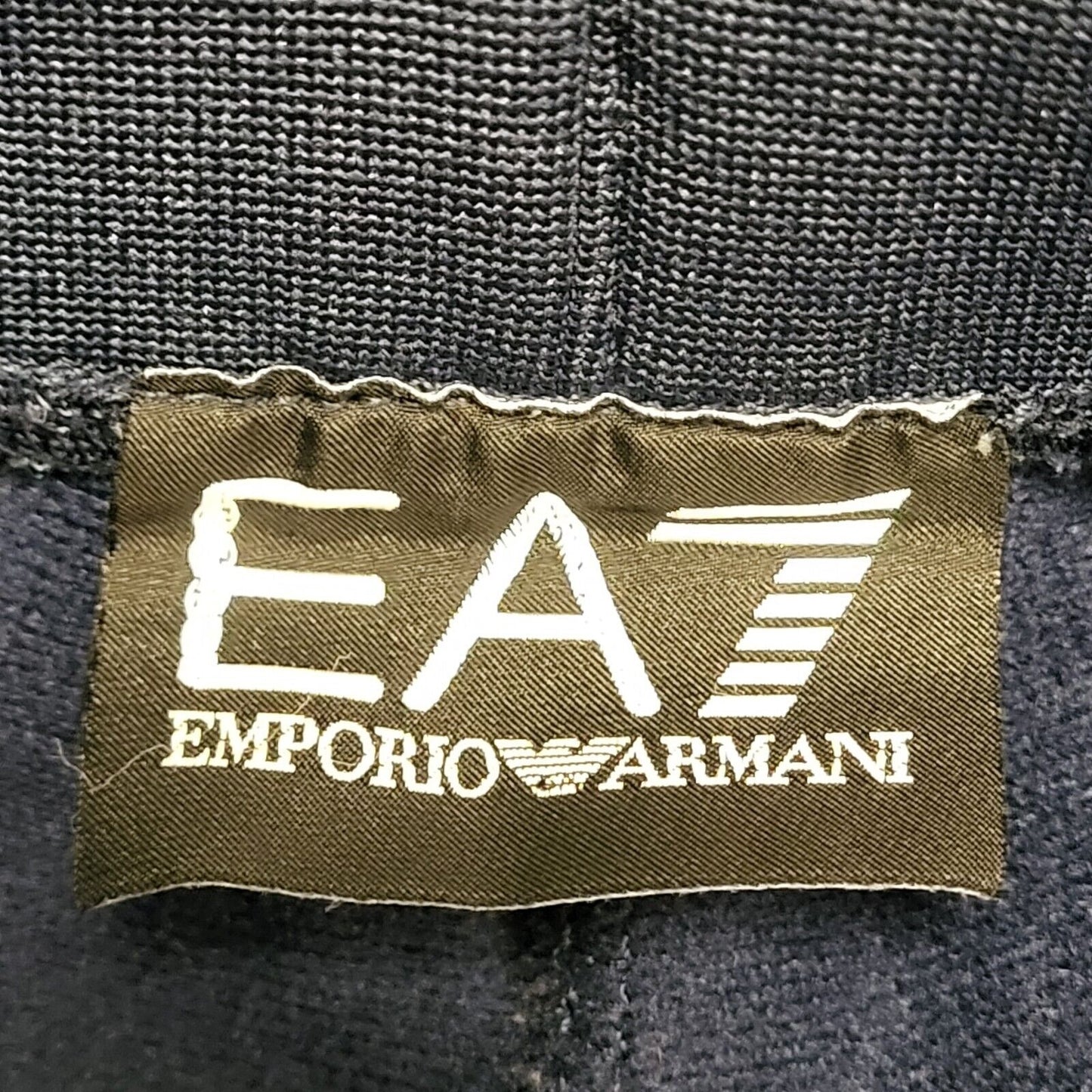Emporio Armani EA7 Blue Skinny Tracksuit Bottoms Boys 16 years W28 L30 H191