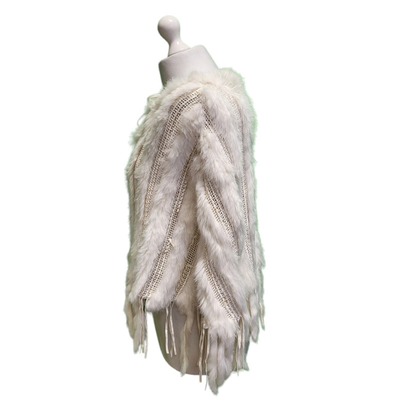 Stefanel Beige Dress Shawl Women's UK One Size H605