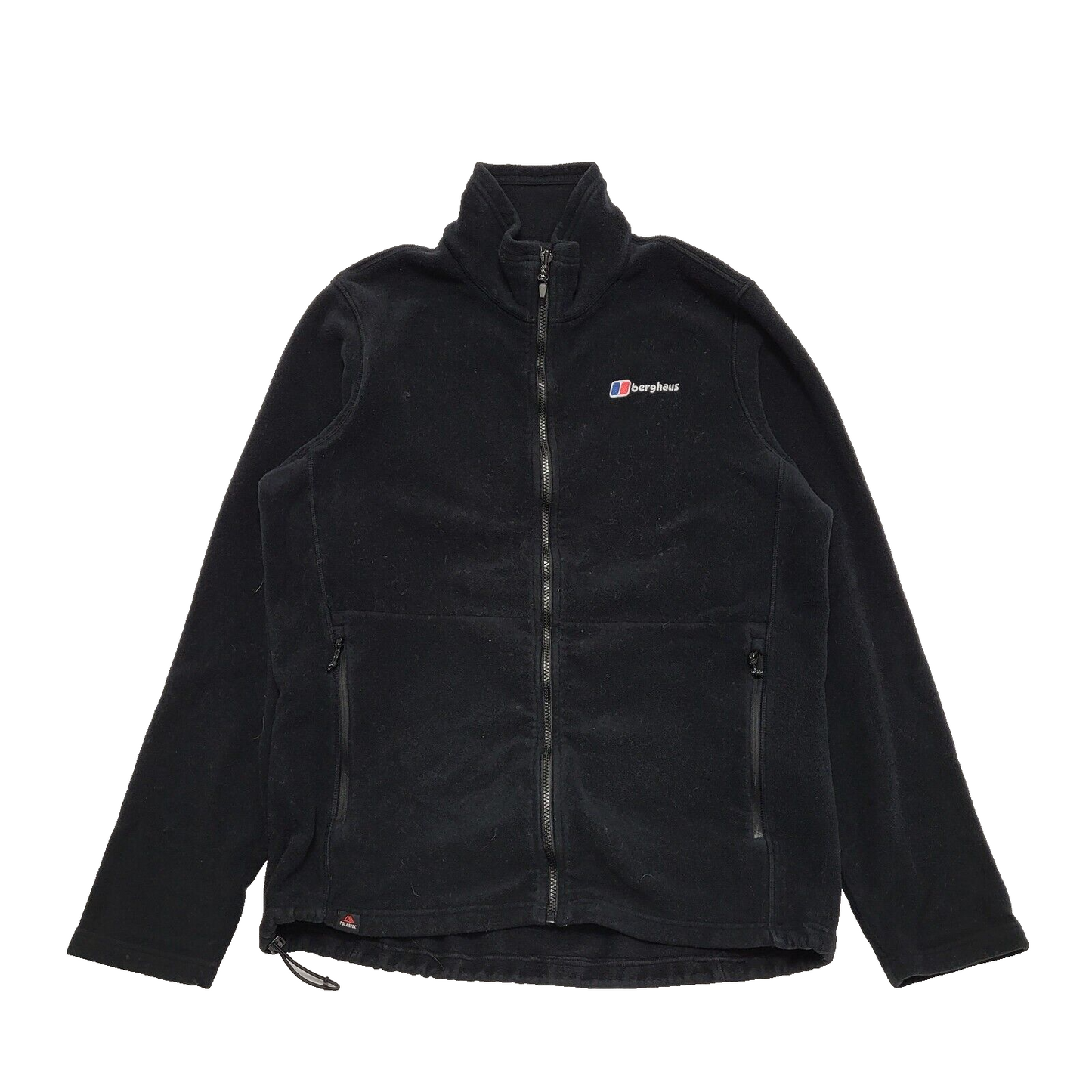 Berghaus Black Zipped Fleece Hiking Walking Jacket Men's UK xL EU 56 H955