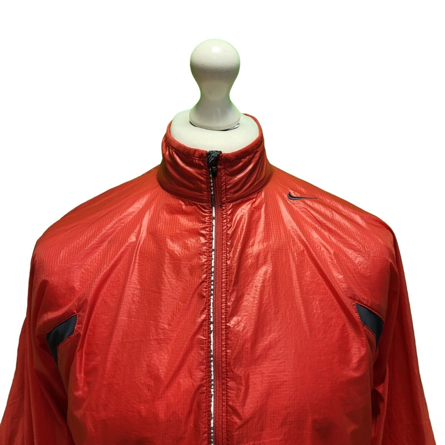 Nike Red Long Sleeve Sports Windbreaker Track Jacket Men's UK M EU 50 H289