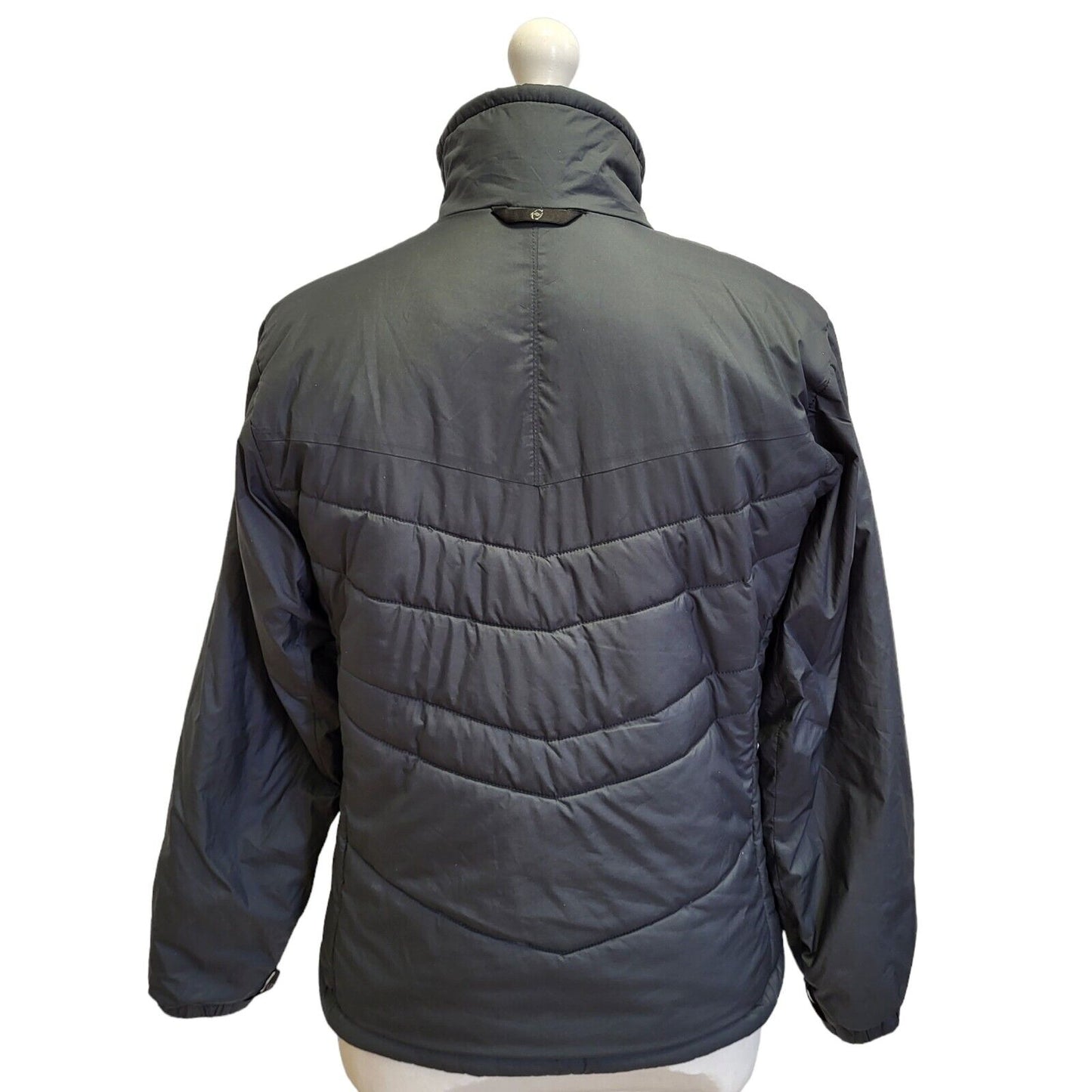 Columbia Sportswear Grey Zipped Jacket Uk Women's M Eu 38 G16