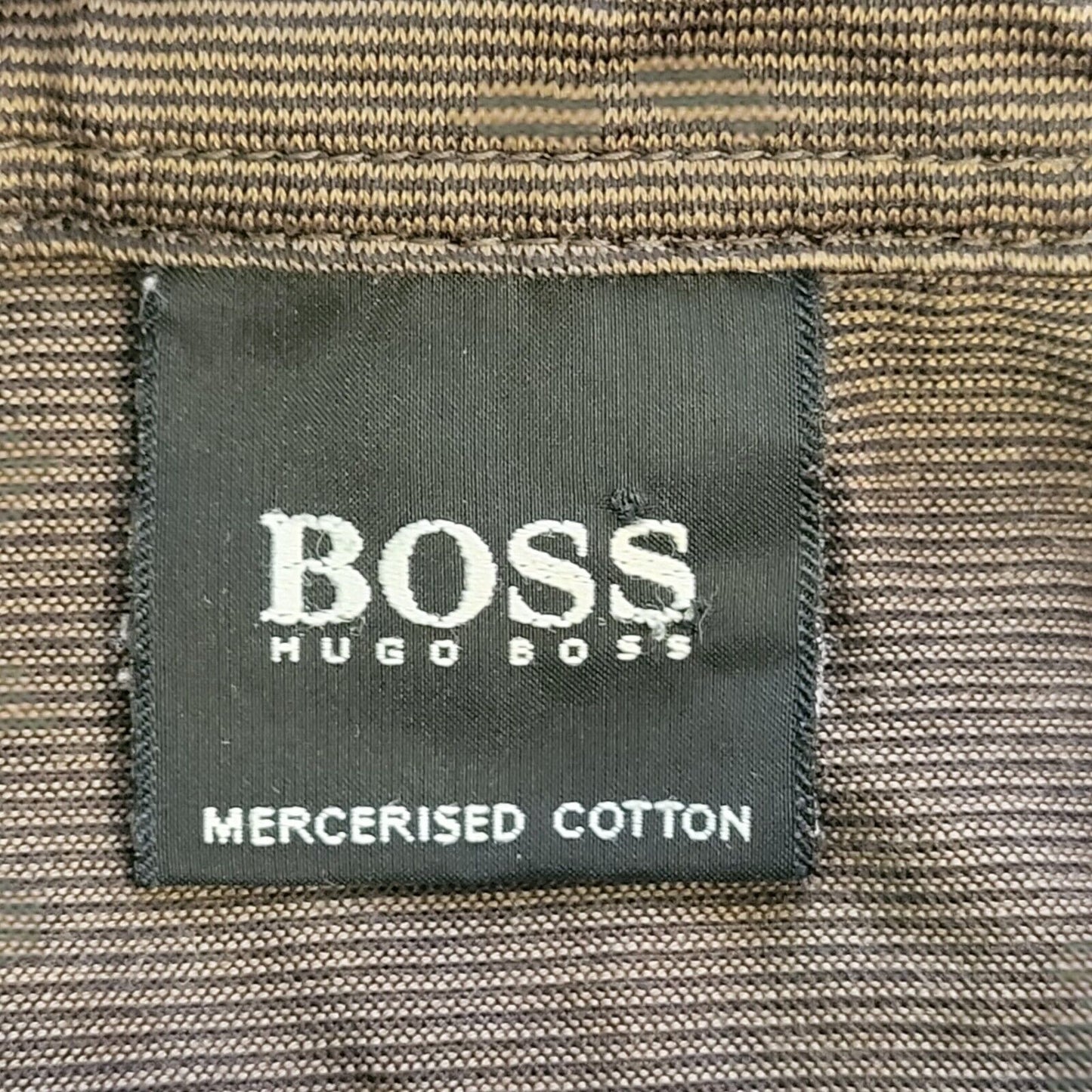 Hugo Boss Brown Slim Fit Short Sleeve Polo Shirt Men's Uk XL EU 56 H130