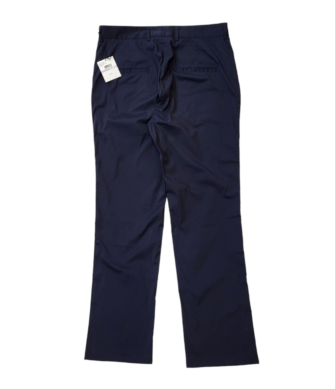 DKNY Dark Blue Straight Leg Trousers Uk Men's M W32 L30 Bnwt G198