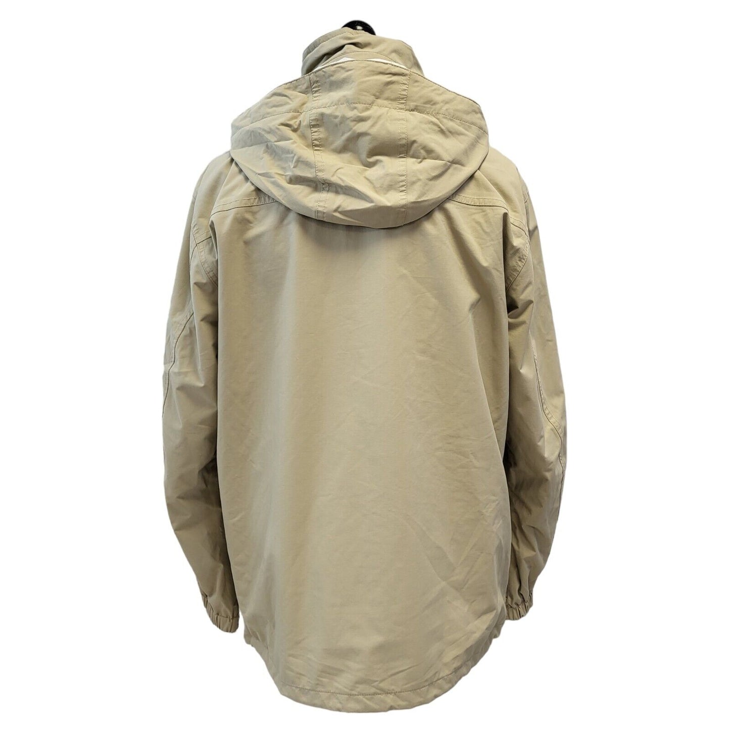 Timberland Beige Hooded Jacket Uk Men's Large G705