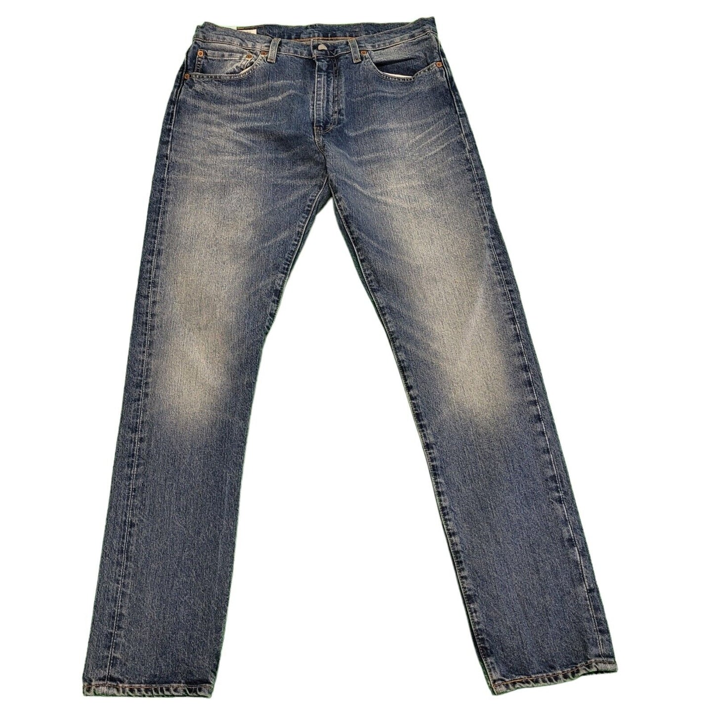 Levi's 512 Faded Blue Tapered Stretch Denim Jeans Men's UK M W32 L32 H517