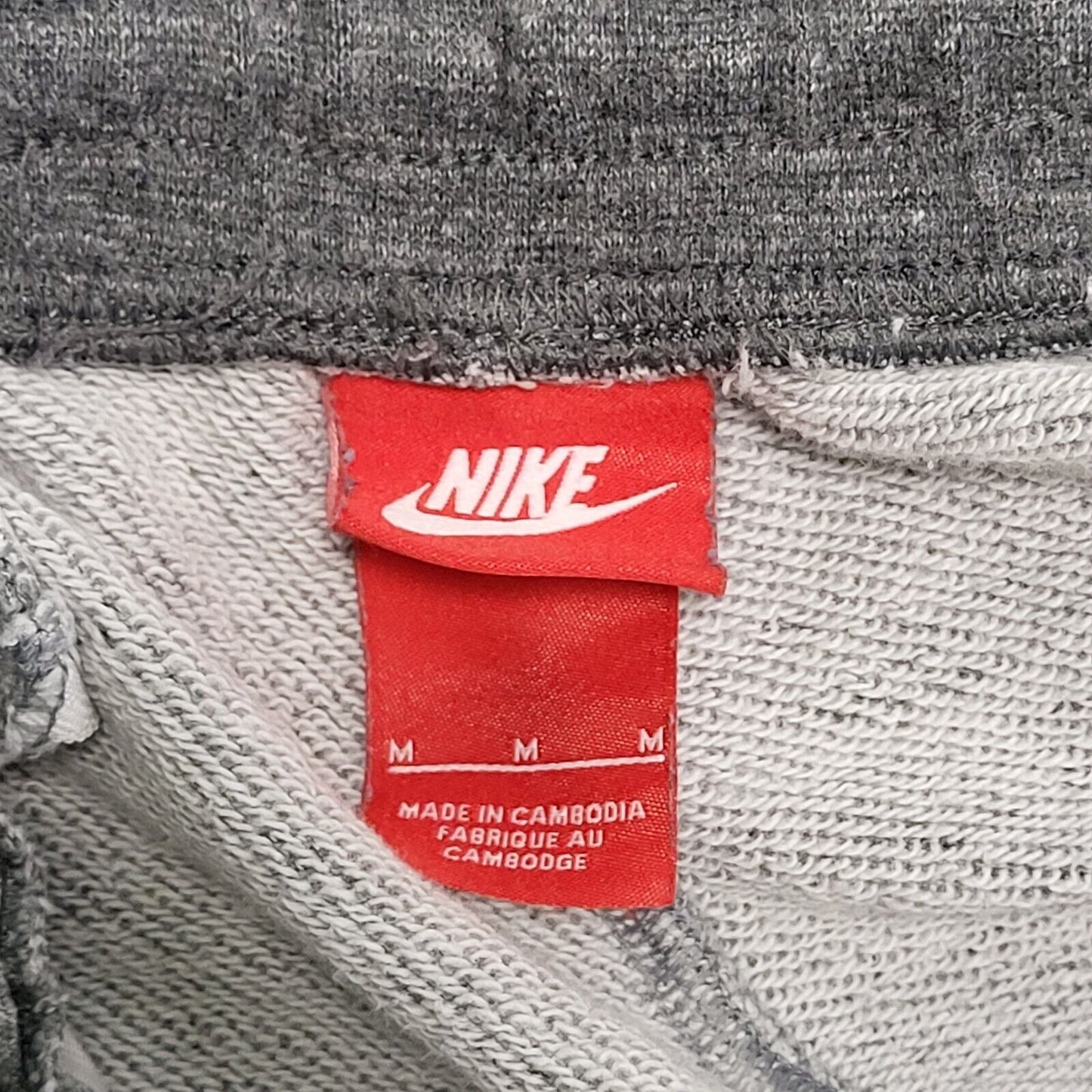 Nike Grey Drawstring Tapered Jogging Bottoms Men's uk M W32 L30 H533