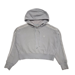 Adidas Blue Drawstring Sweatshirt Hoodie Women's UK L 12 EU 40 H939