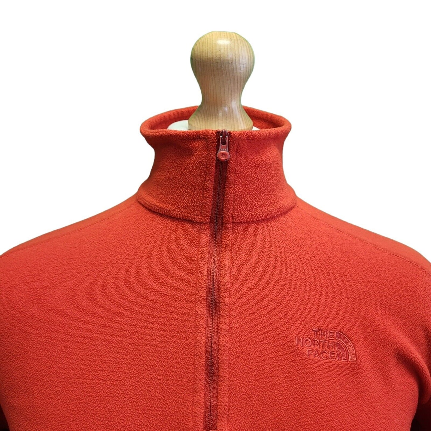 The North Face Red 1/4 Zip Fleece Base Layer Men's uk S eu 48 G925
