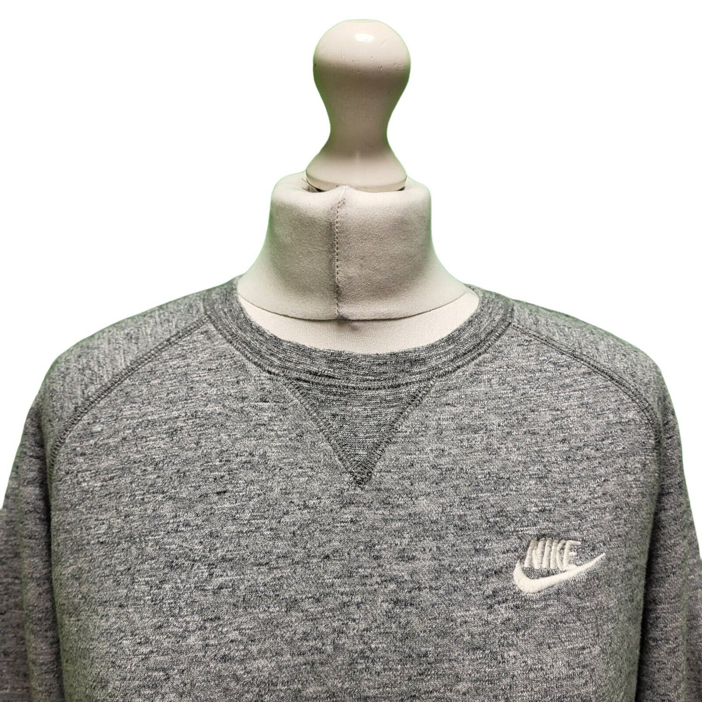 Nike Grey Round Neck Sweatshirt Women's uk M 10 eu 38 H333