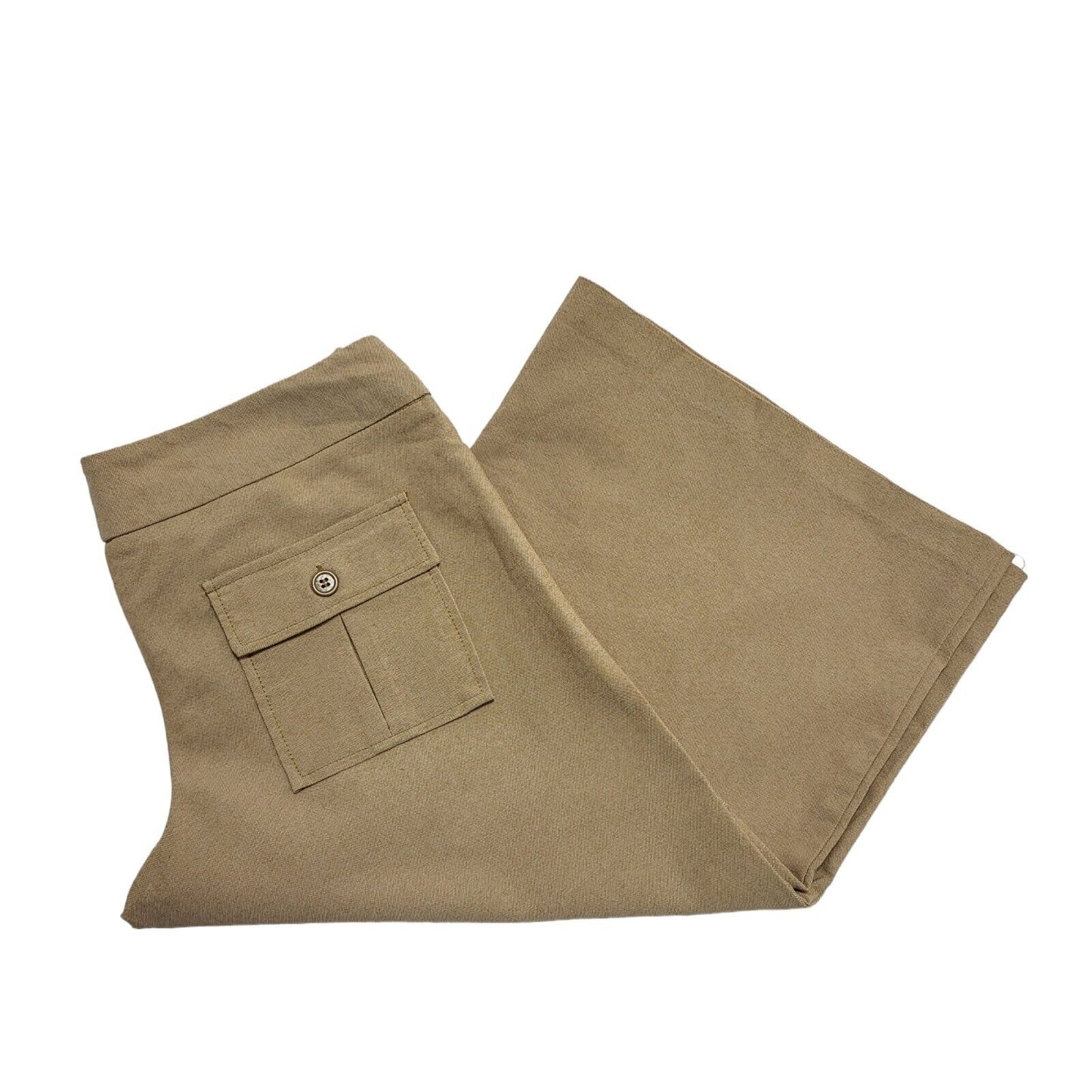 BNWT Guess Jeans Camel Cotton Dress Shorts Women's uk 10 W27-28 H672