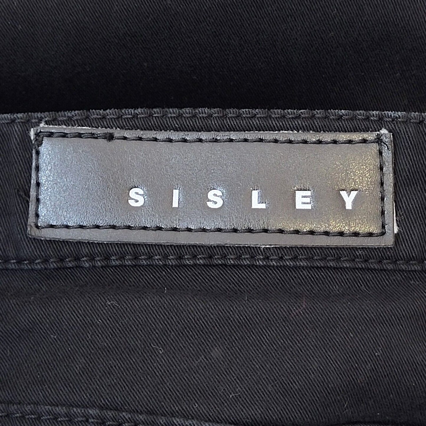Sisley Black Skinny Slim Fit Denim Jeans UK Women's Small W26 L29 G529