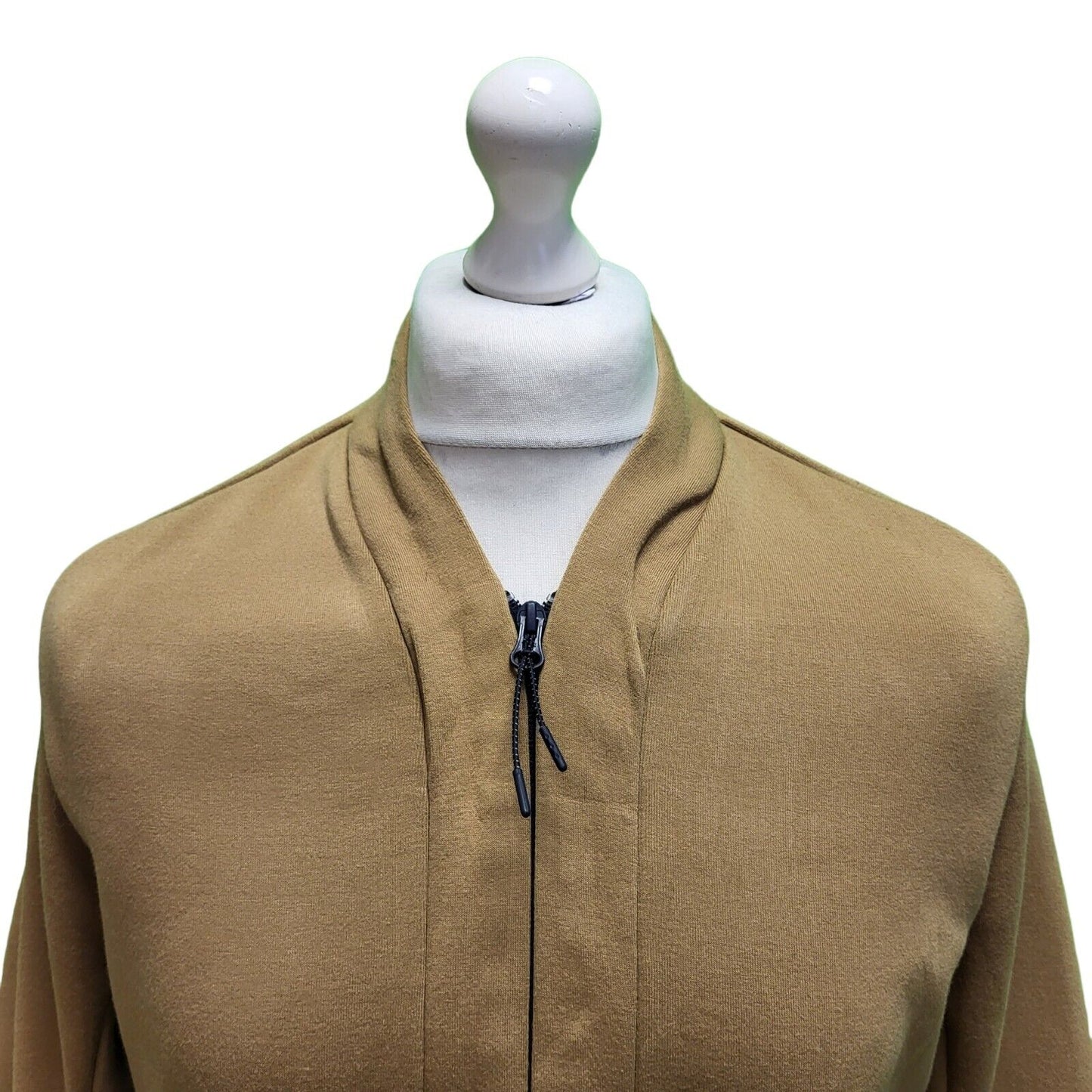 Nike Brown Zip Long Sleeve Casual Sports Sweatshirt Men's UK M H604