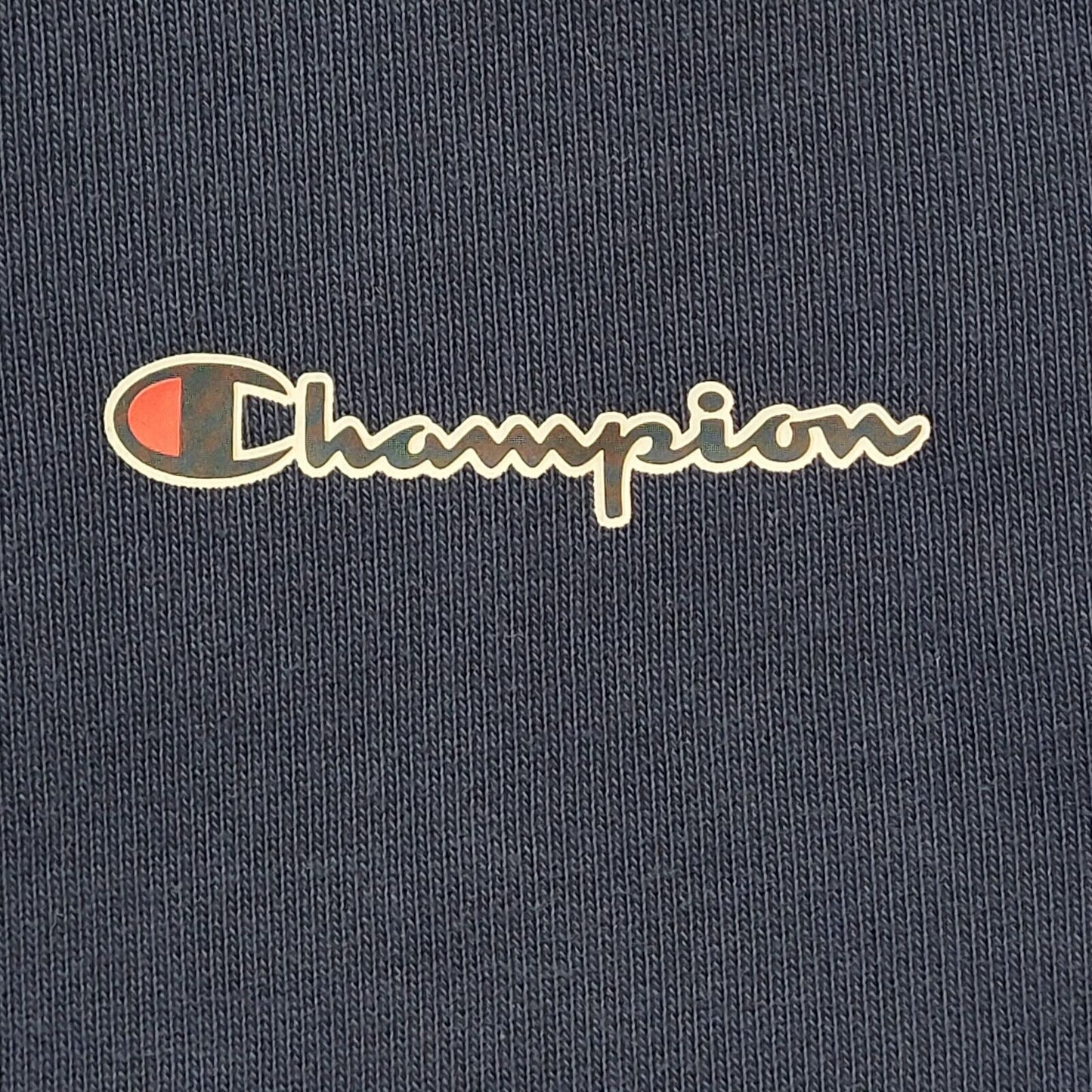 Champion Navy 1/4 Button Long Sleeve Sweatshirt Men's Uk XL Eu 56 G858