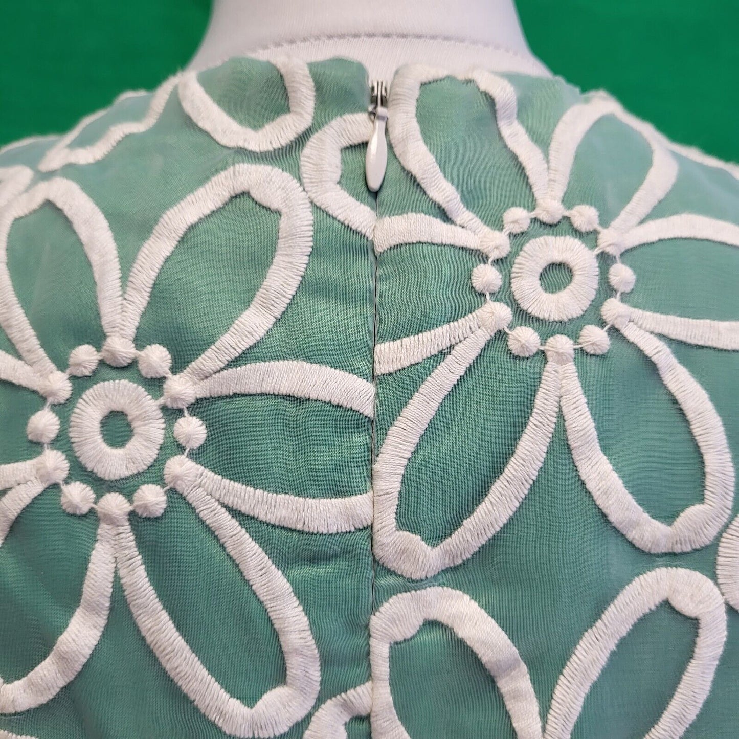Untold Green Ivory Floral Evening Formal Dress Women's BNWT UK 12 G819