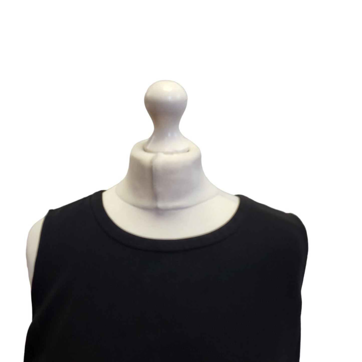 Allsaints Black Sleeveless Evening Mini Dress Uk Women's 10 Eu 38 G114