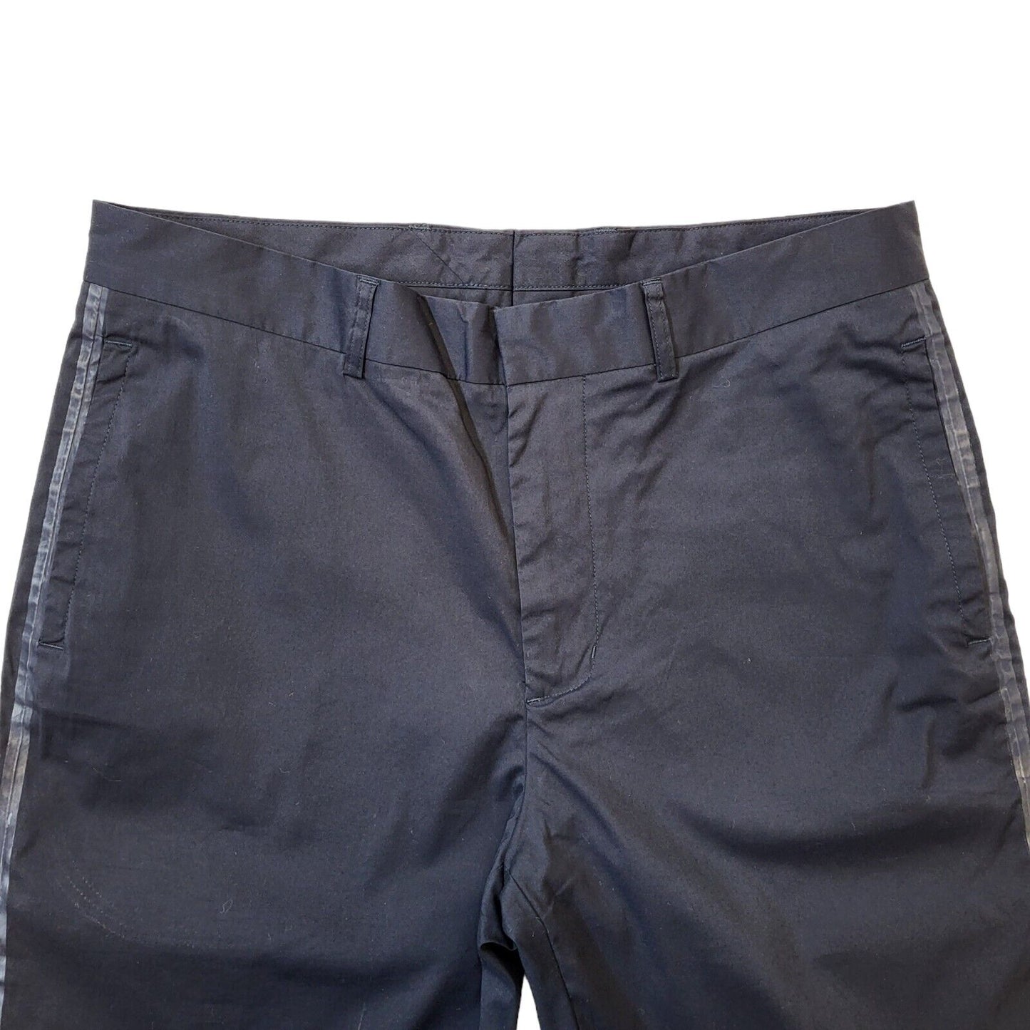 DKNY Dark Blue Straight Leg Trousers Uk Men's M W32 L30 Bnwt G198