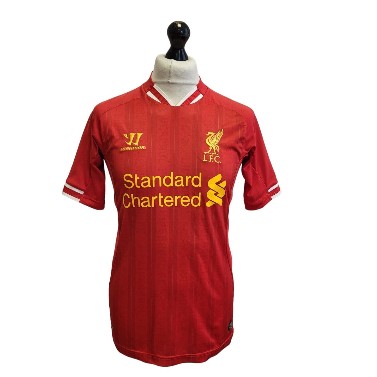 Warrior Red Liverpool 2013 Home Kit Football Shirt UK Men's S eu 46 F296