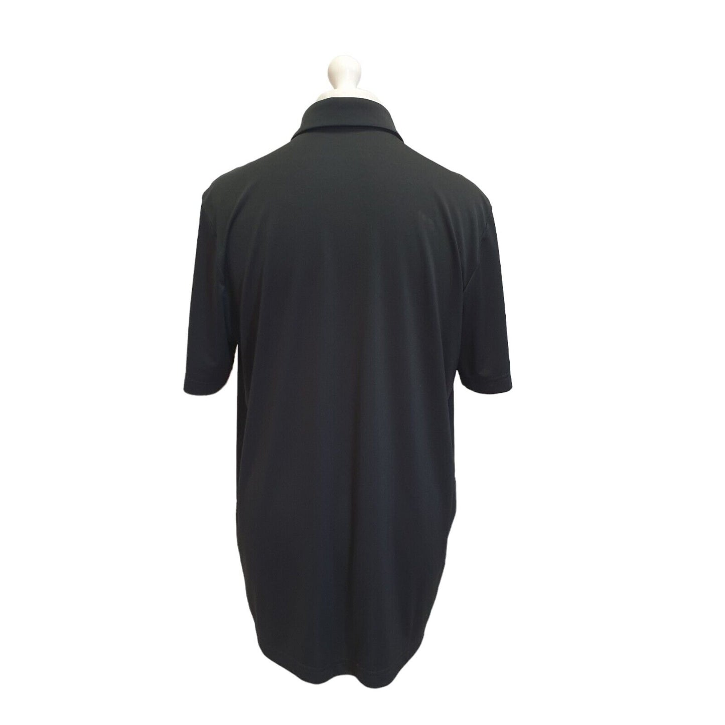 Adidas Black Short Sleeve Polo T-Shirt Uk Men's XL Eu 56 G63