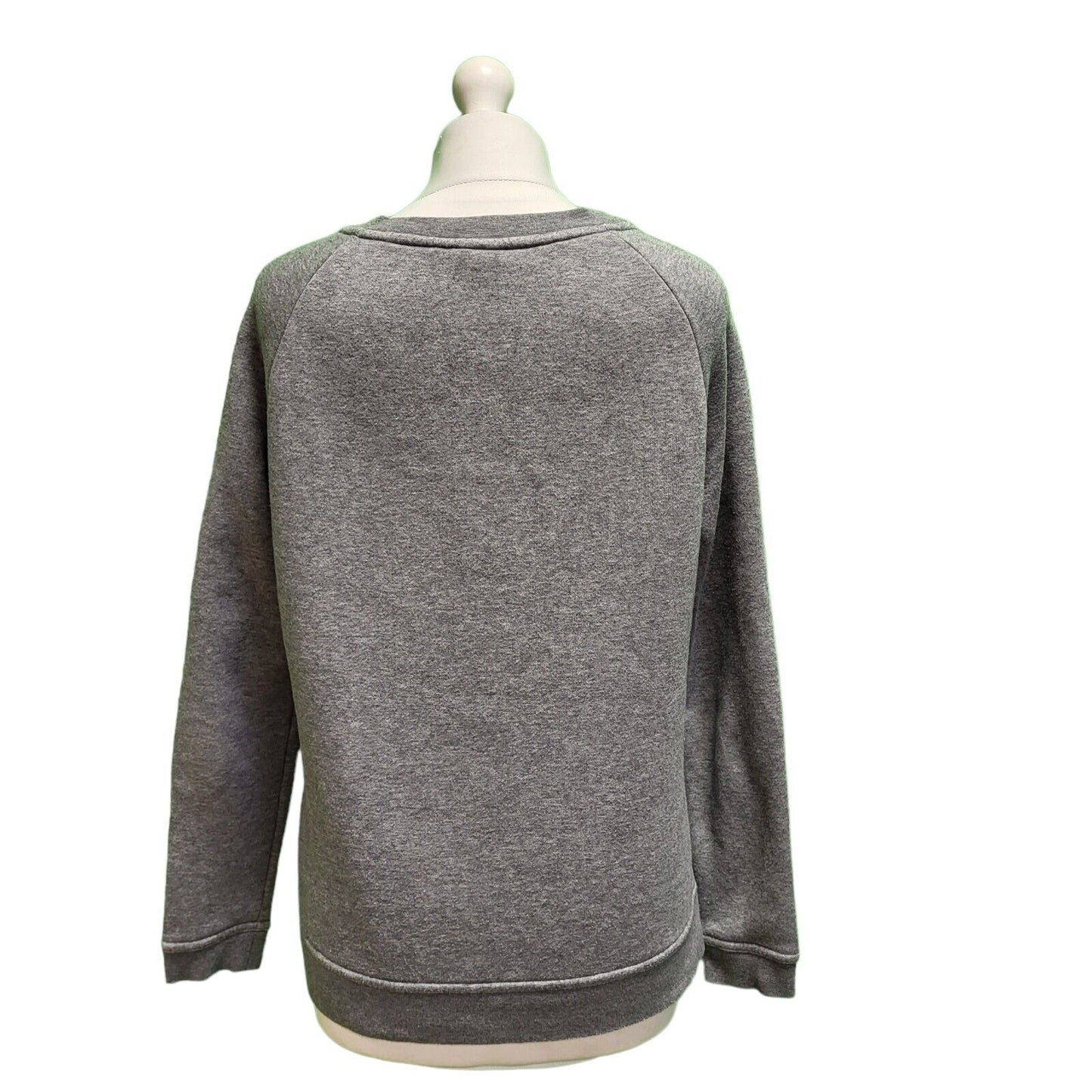 Nike Grey Long Sleeve Round Neck Sweatshirt uk Women's XS 6 H707