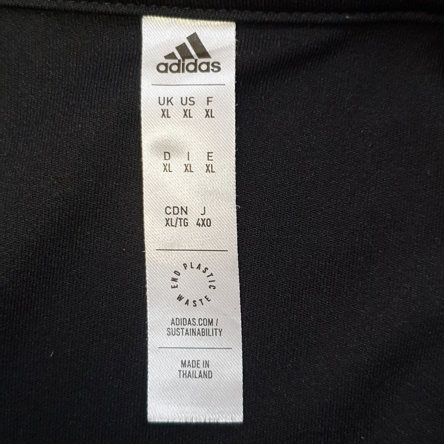 Adidas Black Short Sleeve Polo T-Shirt Uk Men's XL Eu 56 G63