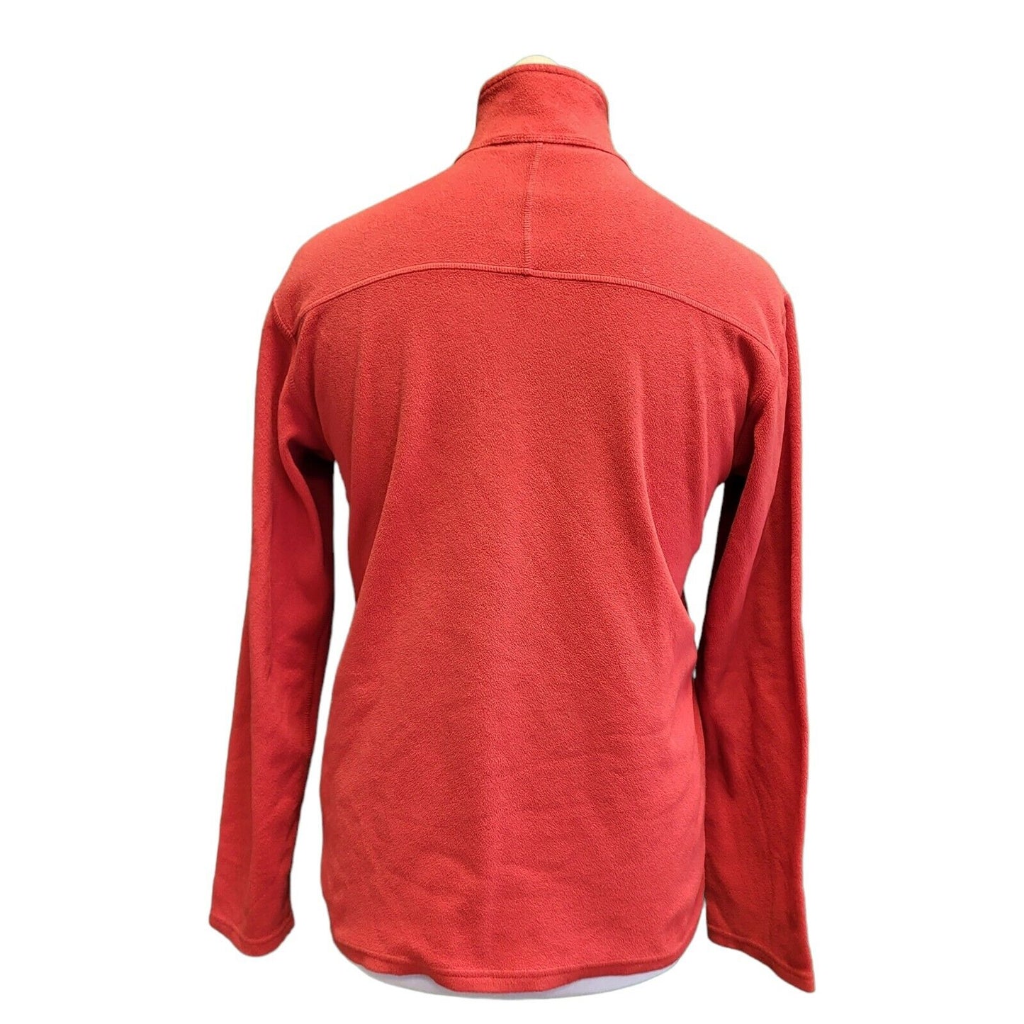 The North Face Red 1/4 Zip Fleece Base Layer Men's uk S eu 48 G925