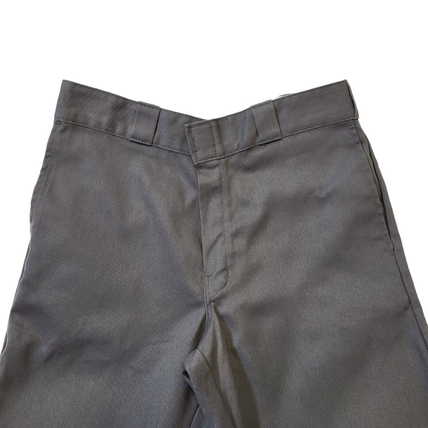 Dickies Grey Straight Zipper Fly Work Trousers Uk Men's S W30 L32 G201