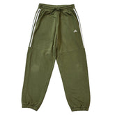 Adidas Green Tapered Tracksuit Bottoms Uk Women's L (16-18) W30 L29 G425