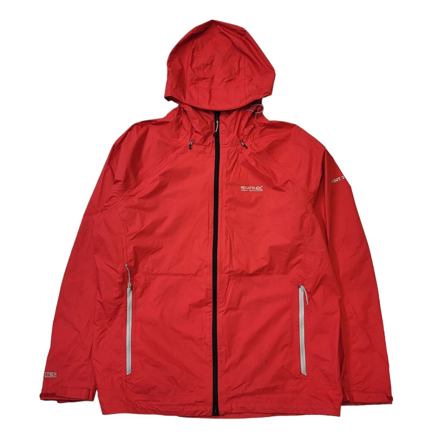 Regatta Windbreaker Jacket Red Hooded UK 2XL EU 58 G151