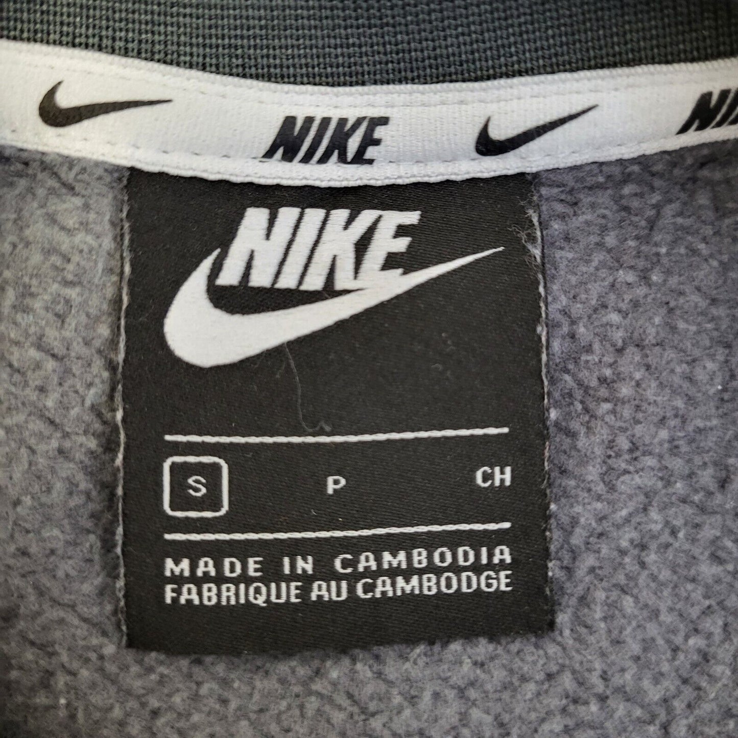 Nike Dark Grey Crew Neck Sweatshirt UK Men's Small G491
