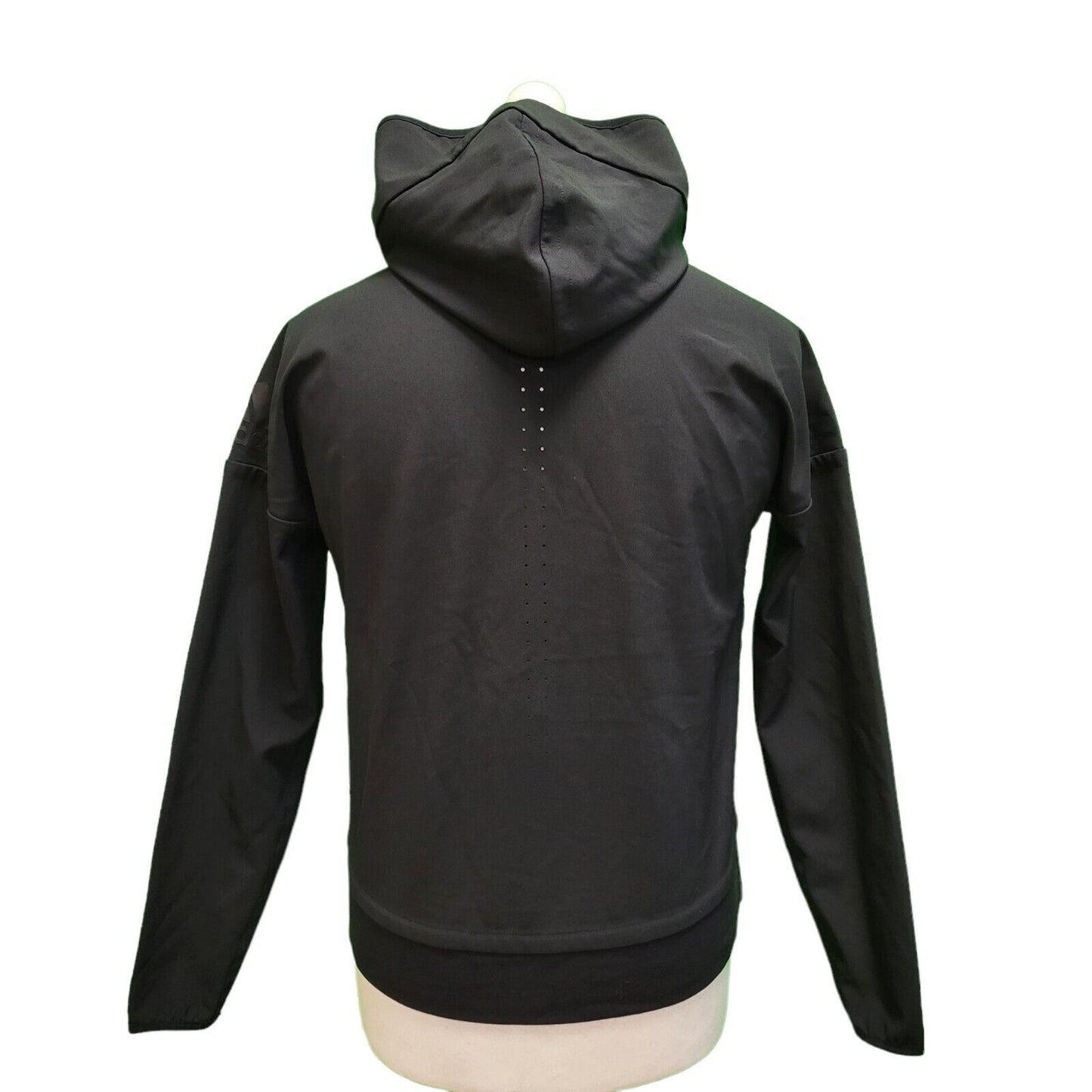 Adidas Black Zip Hooded Track Jacket UK Women's S 8-10 H793