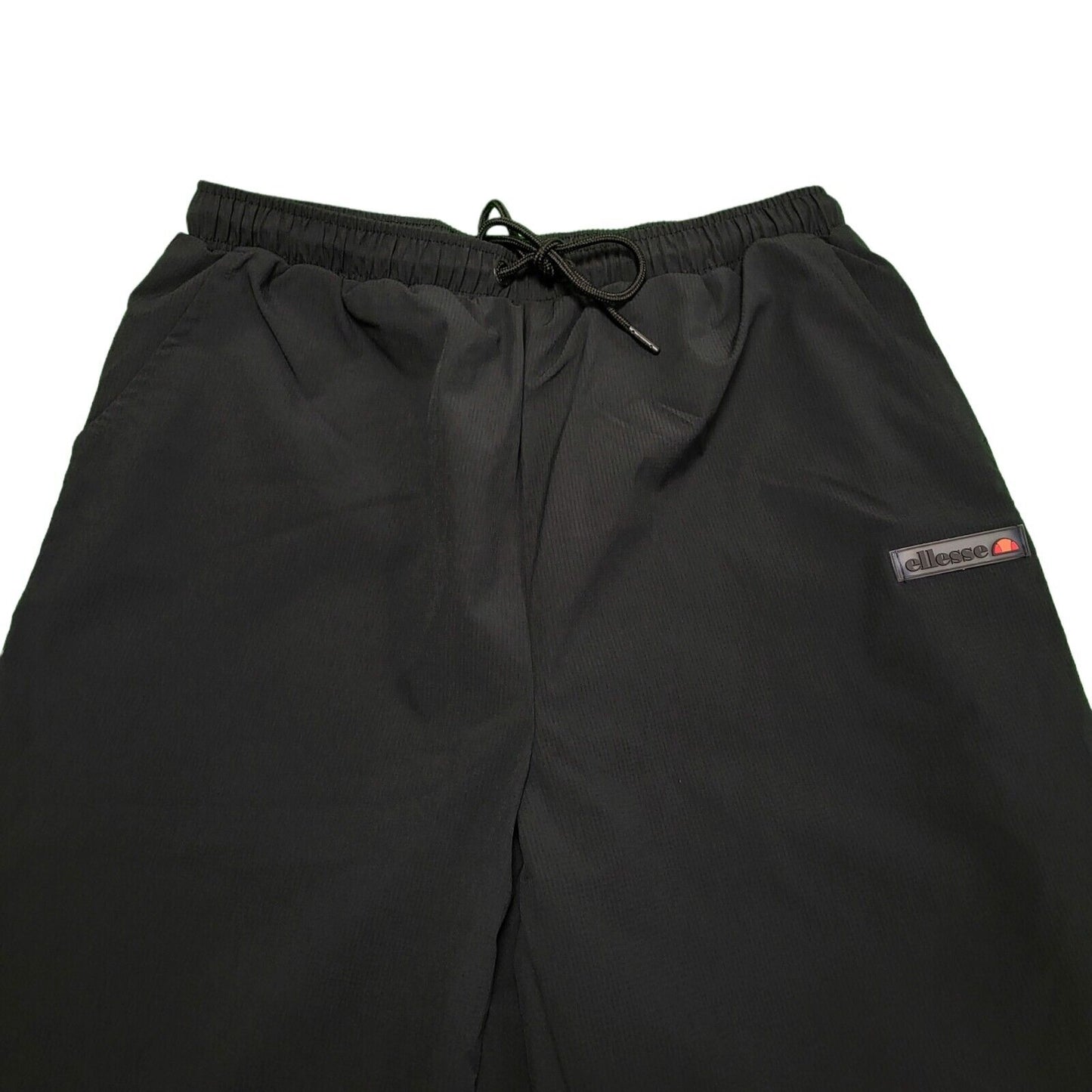Ellesse Black Drawstring Jogging Bottoms Uk Women's 12 L W30 L31 H778