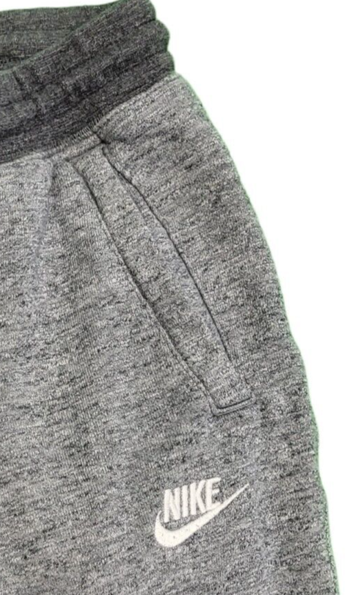 Nike Grey Drawstring Tapered Jogging Bottoms Men's uk M W32 L30 H533