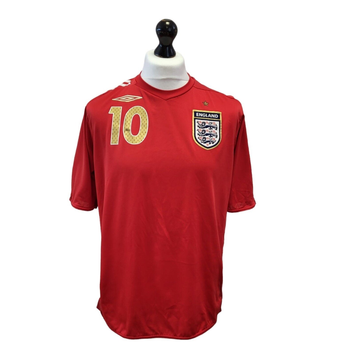 Umbro Football Shirt England Red Shirt Mens UK L EU 54 G332