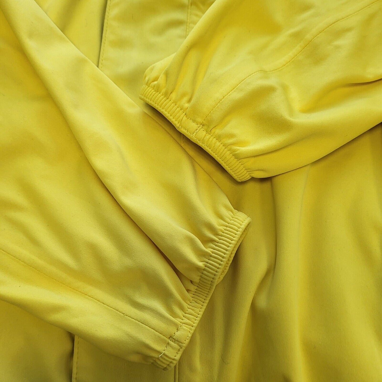 Adidas Yellow Blue Trim Zipped Sport Jacket Men's uk xL eu 56 H264