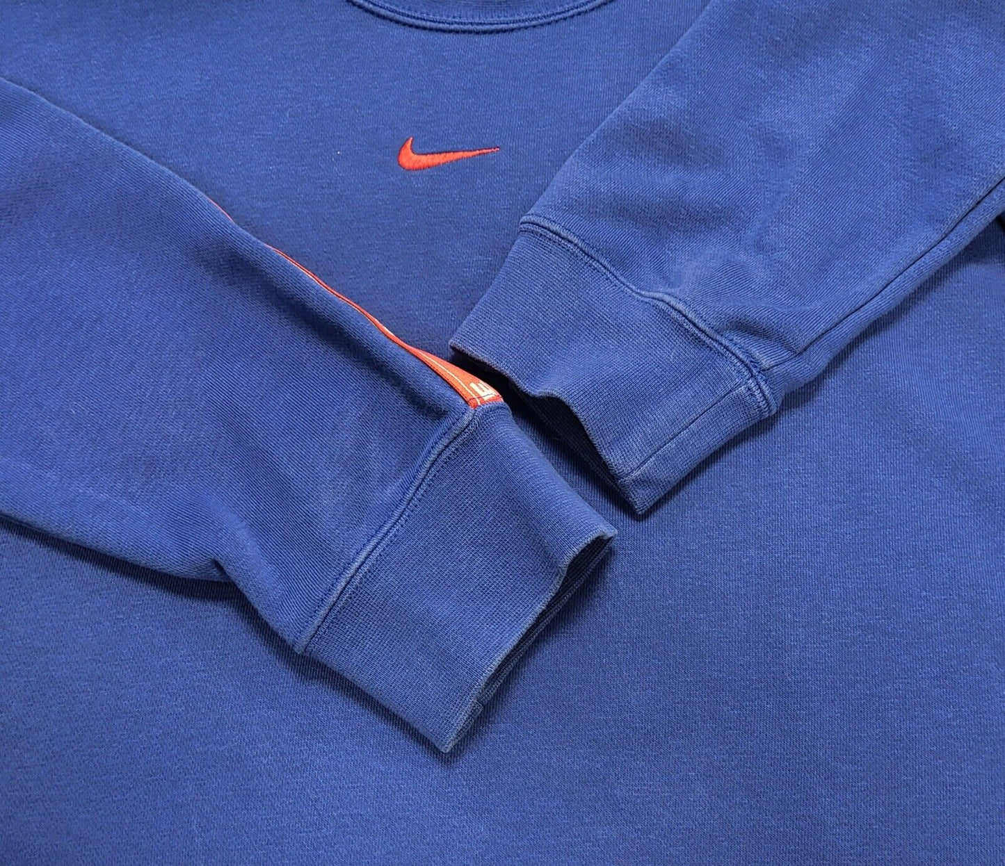 Nike Blue Long Sleeve Casual Sports Sweatshirt Men's UK L H159