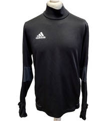 Adidas Black Long Sleeve Sports Top Men's Uk M H185