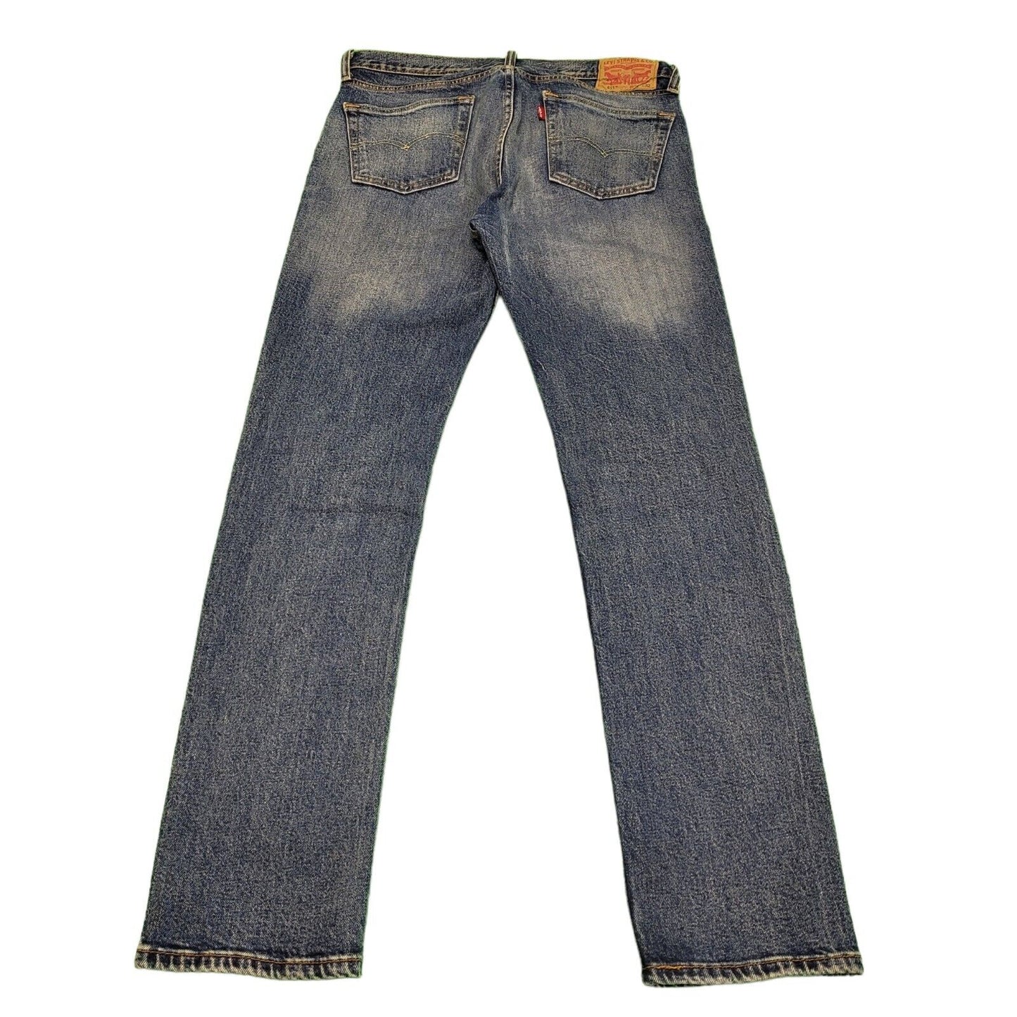 Levi's 511 Faded Blue Straight Denim Jeans Men's uk M W32 L32 H657