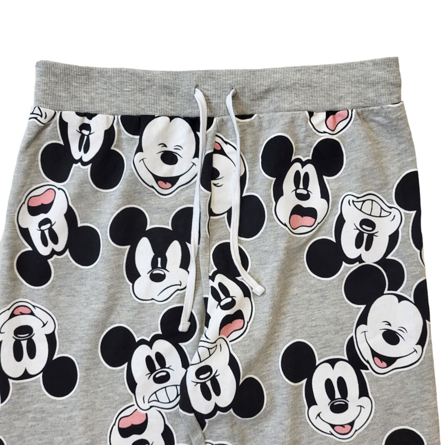 Disney Grey Black Cropped 2 Piece Hooded Tracksuit Uk Women's 14 W32 L29 G231