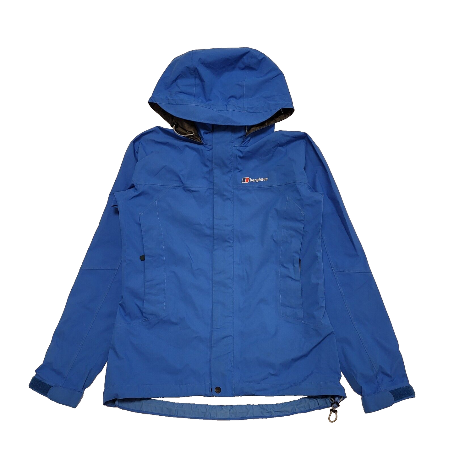 Berghaus Gore-Tex Blue Hooded Walking Hiking Hooded Jacket UK Women's M H930